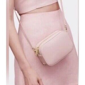 Pop & Suki Light Pink Camera Crossbody Bag Purse